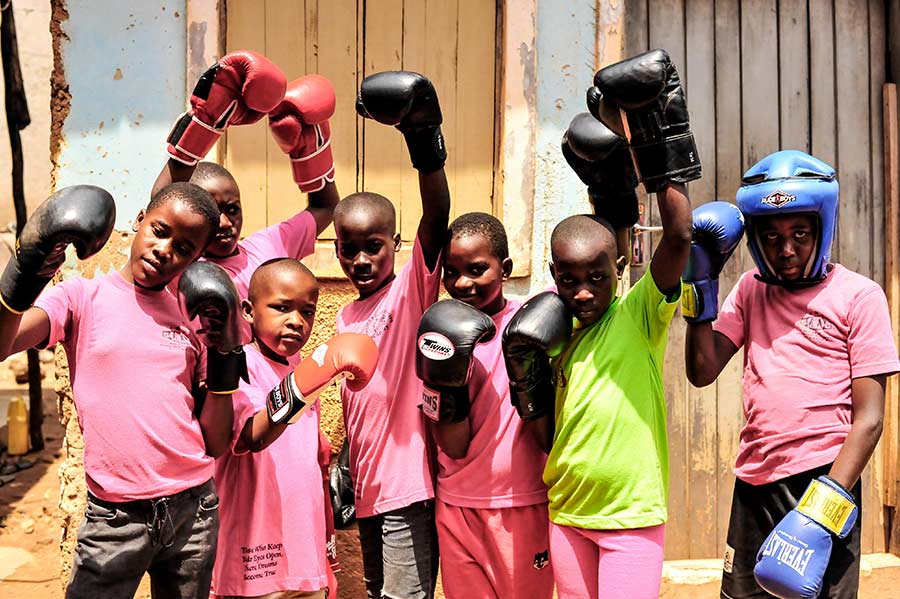 Boxeadores Round  Nasser Junior Academy
